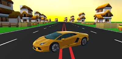 Toon Highway Car Racing 3d