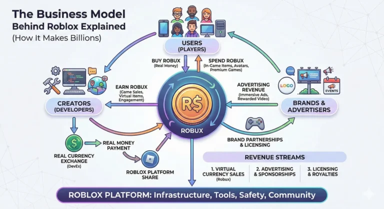 The Business Model Behind Roblox Explained