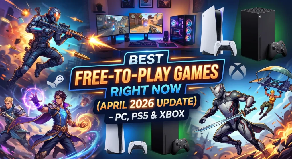 Best Free-to-Play Games Right Now (April 2026 Update) – PC, PS5 & Xbox
