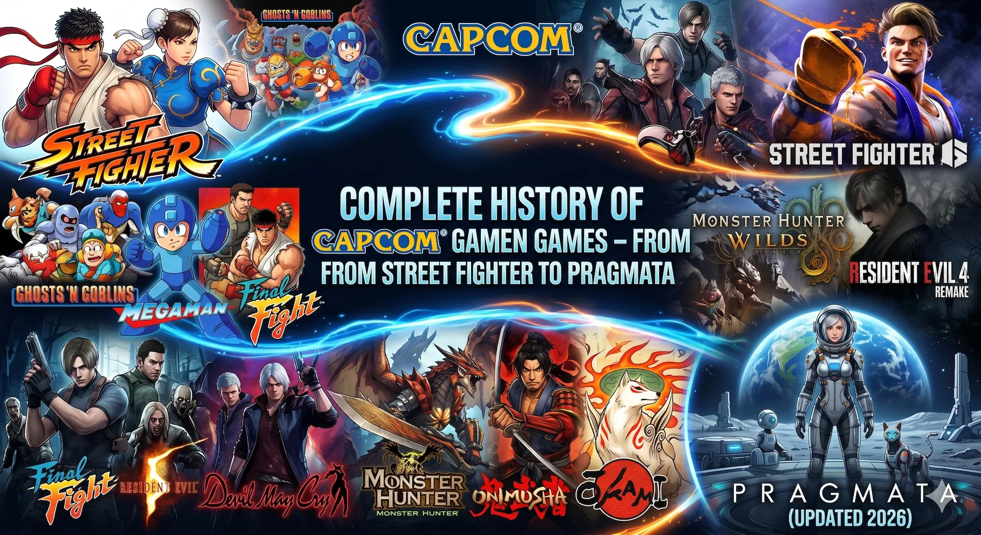 Capcom Java Games Complete History of Capcom Games – From Street Fighter to Pragmata ...