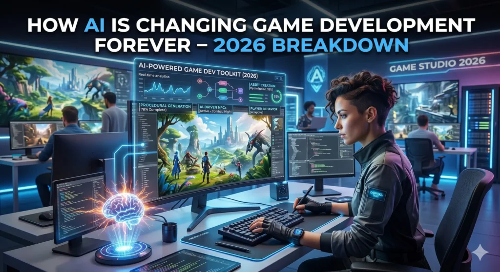 How AI Is Changing Game Development Forever – 2026 Breakdown