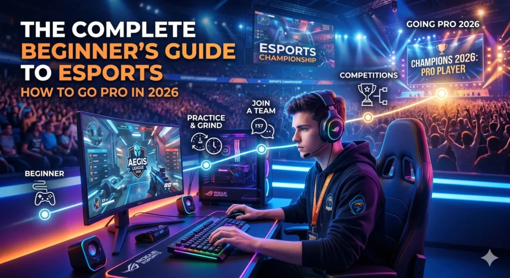 Complete Beginner’s Guide to Esports – How to Go Pro in 2026
